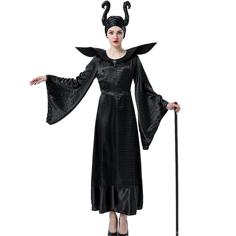 Costume de sorcière Halloween sombre