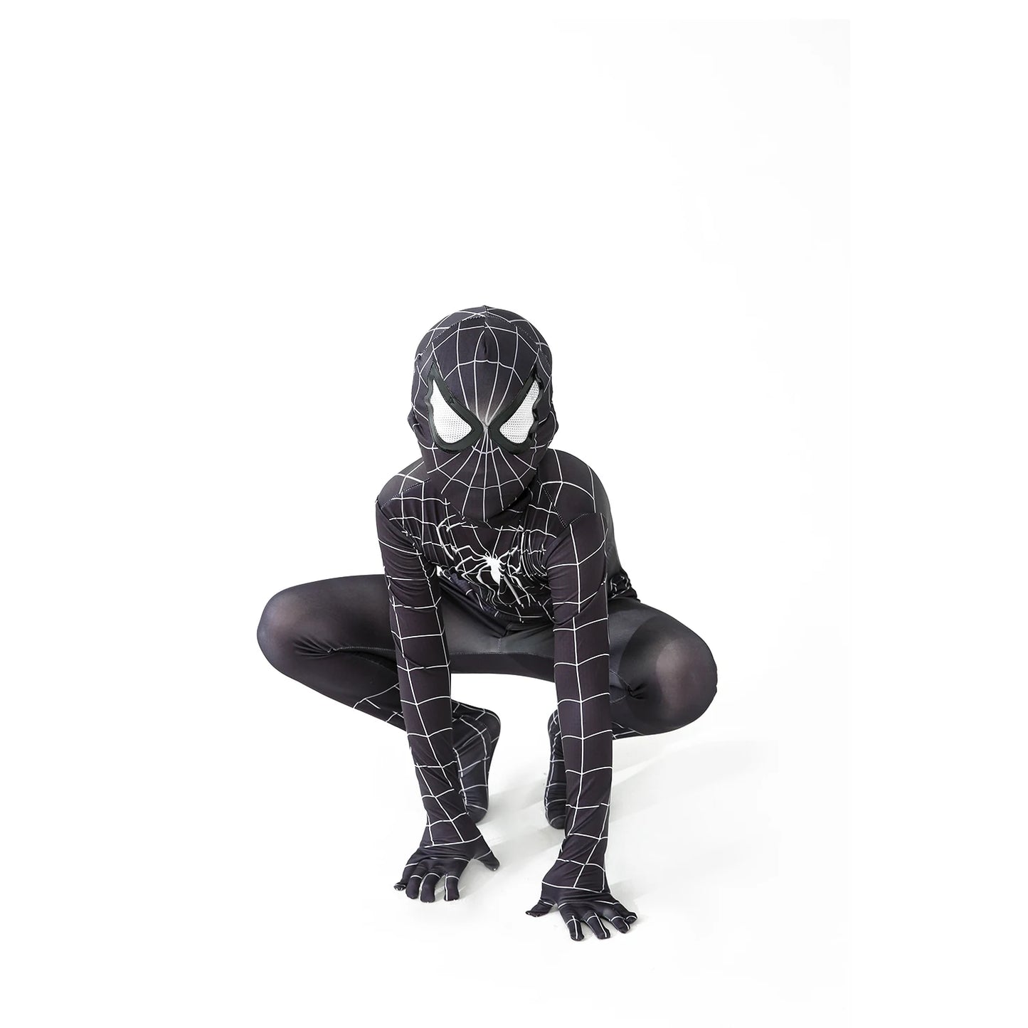 Ensemble de costumes Spiderman pour enfants, 12 styles Cosplay Halloween