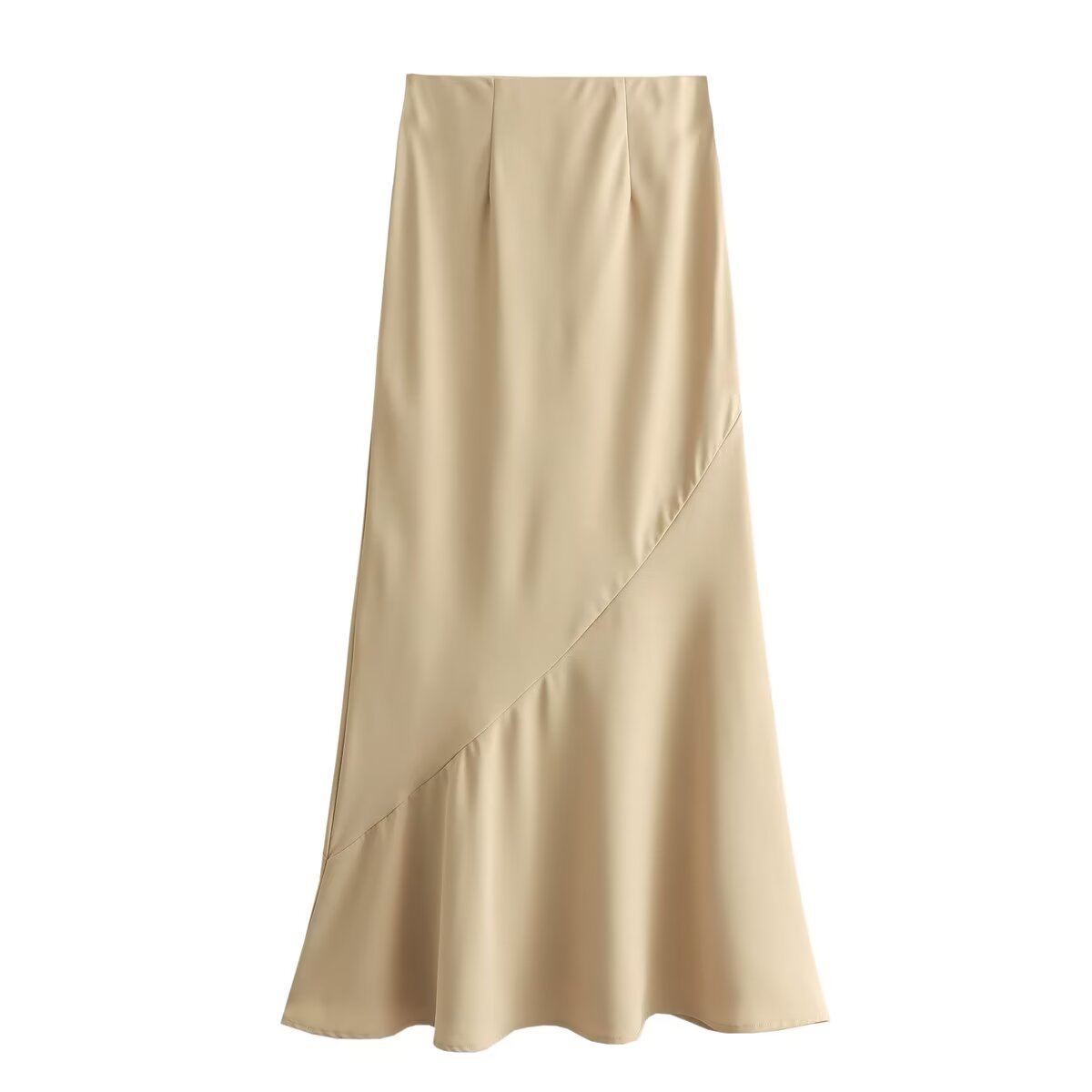 Tailleur jupe gilet long sans manches