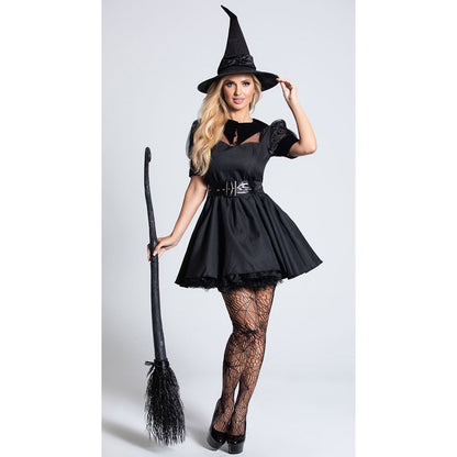 Ensembles de vêtements de cosplay pour femme, sorcière, vampire, Halloween