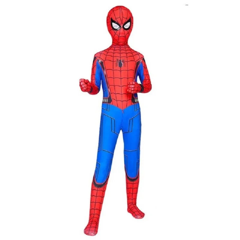 Ensemble de costumes Spiderman pour enfants, 12 styles Cosplay Halloween