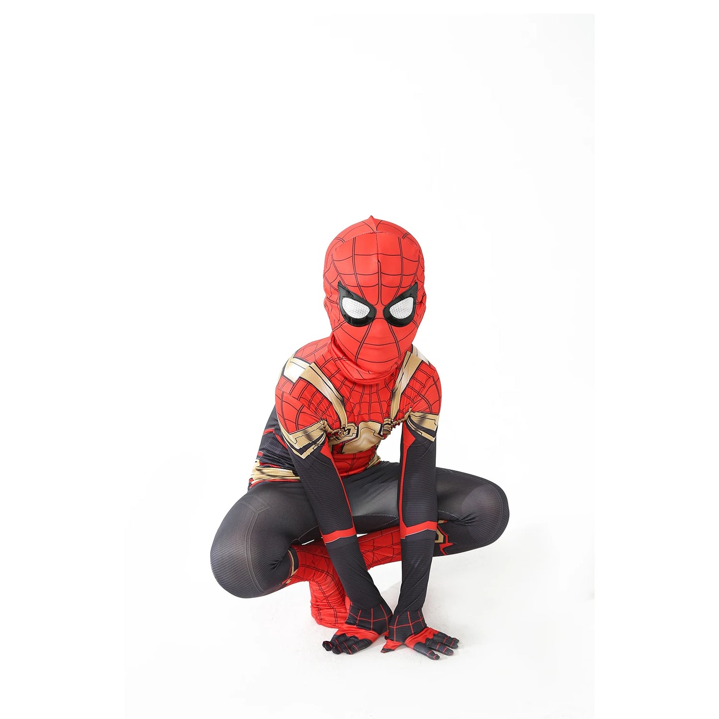 Ensemble de costumes Spiderman pour enfants, 12 styles Cosplay Halloween