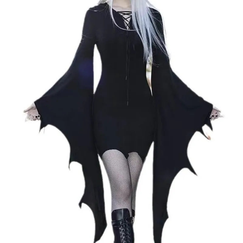 Robe Gothique Halloween Femme 2024