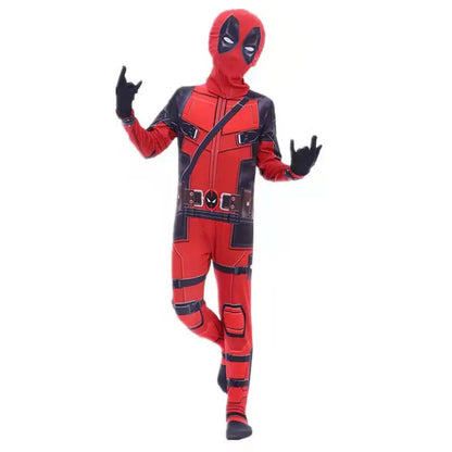 Costume de super-héros Spider pour enfants et adultes, combinaison spandex 3D